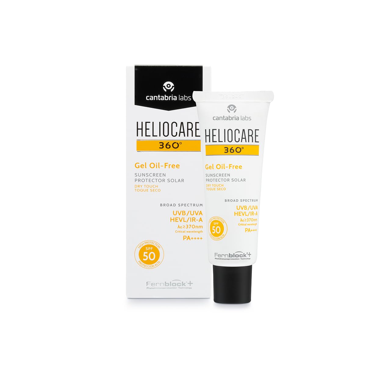 Heliocare 360 Oil-Free Gel SPF 50 – Mattifying Face Sunscreen 50ml