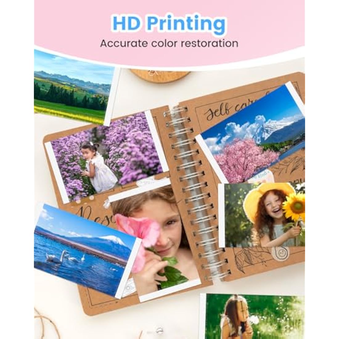 Canon Selphy KP-108IN Compatible Ink and 4x6 Photo Paper Set - 108 Sheets