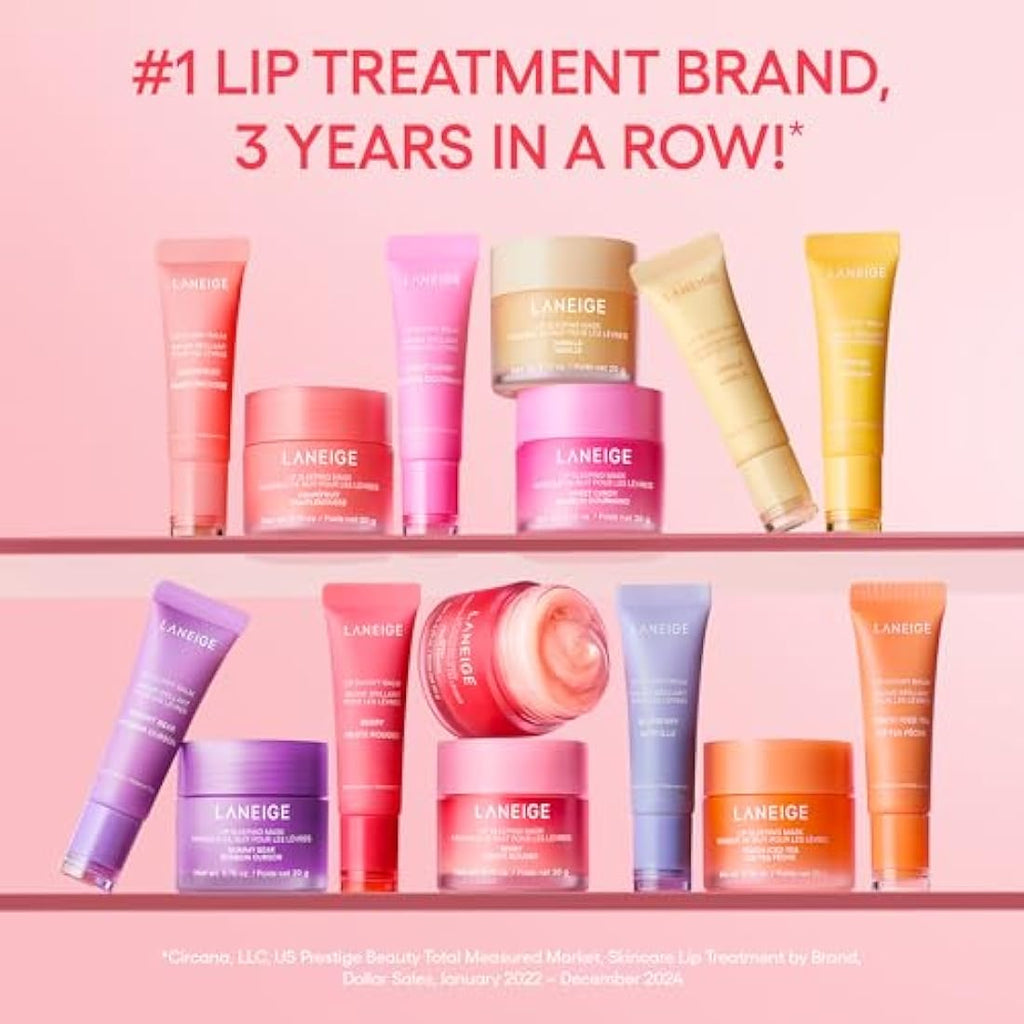 LANEIGE Lip Sleeping Mask – Grapefruit Hydrating Overnight Treatment