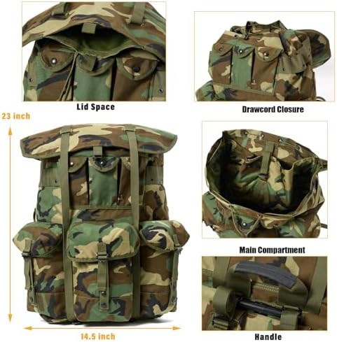MT Military Alice Pack – Army Survival Combat Tactical Rucksack Backpack