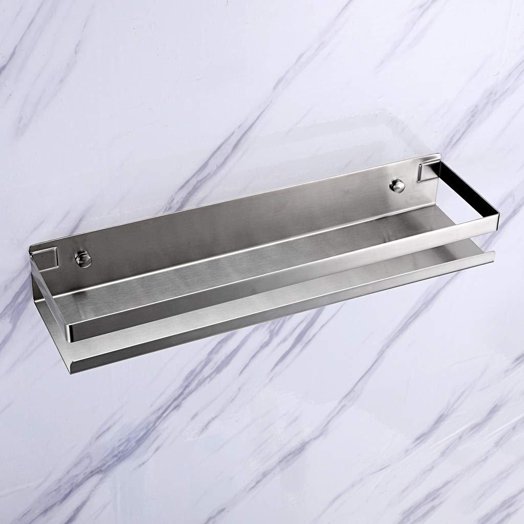 OwnMy Bathroom Shower Shelf Stainless Steel Bath Kitchen Basket Shower Caddy Rack - image 4