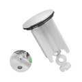 HUASHENG Universal Sink Plug, 40mm Bathroom Basin Sink Plug Replacement Drain Pop-Up Plug Height Adjustable Bathroom Plugs for Bathroom Kitchen All