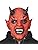 Algol Devil Mask by Jolof Store – Latex Demon Headgear for Halloween
