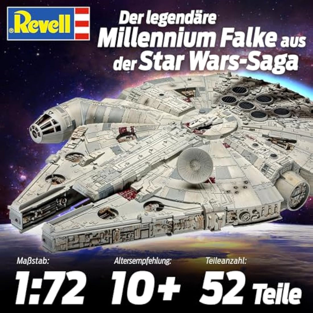 Revell Star Wars Millennium Falcon 1:72 Scale Plastic Model Kit