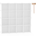 C&AHOME 16-Cube Storage Organizer Without Doors, Plastic Storage Cubes - image 1