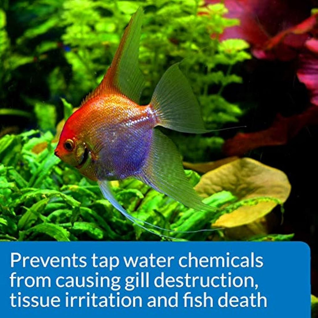 AQUARIAN Tap Water Safe Aquarium Water Conditioner - 118 ml Bottle