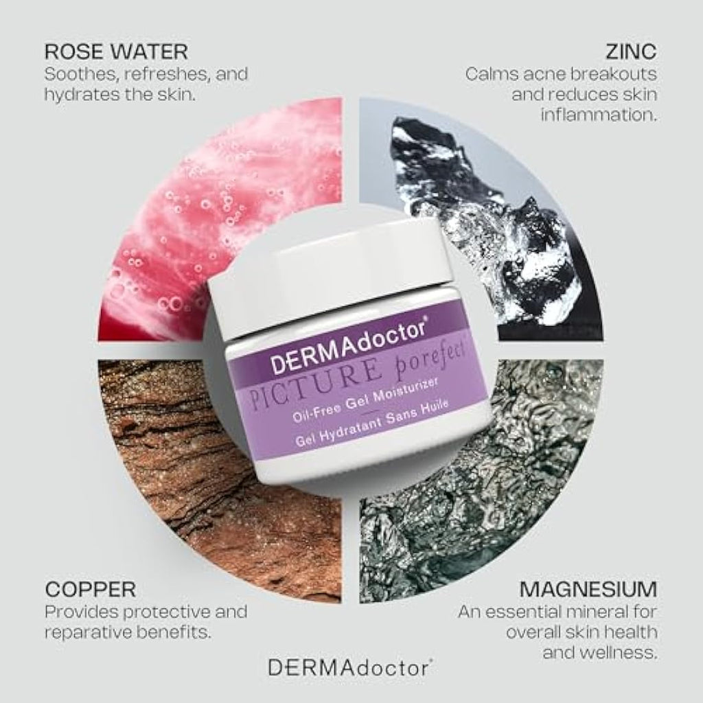 DERMAdoctor Picture Porefect Oil-Free Face Gel Moisturizer - 50ml