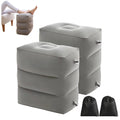 Buithafu Inflatable Footrest 2 Pack, Adjustable for Air Travel