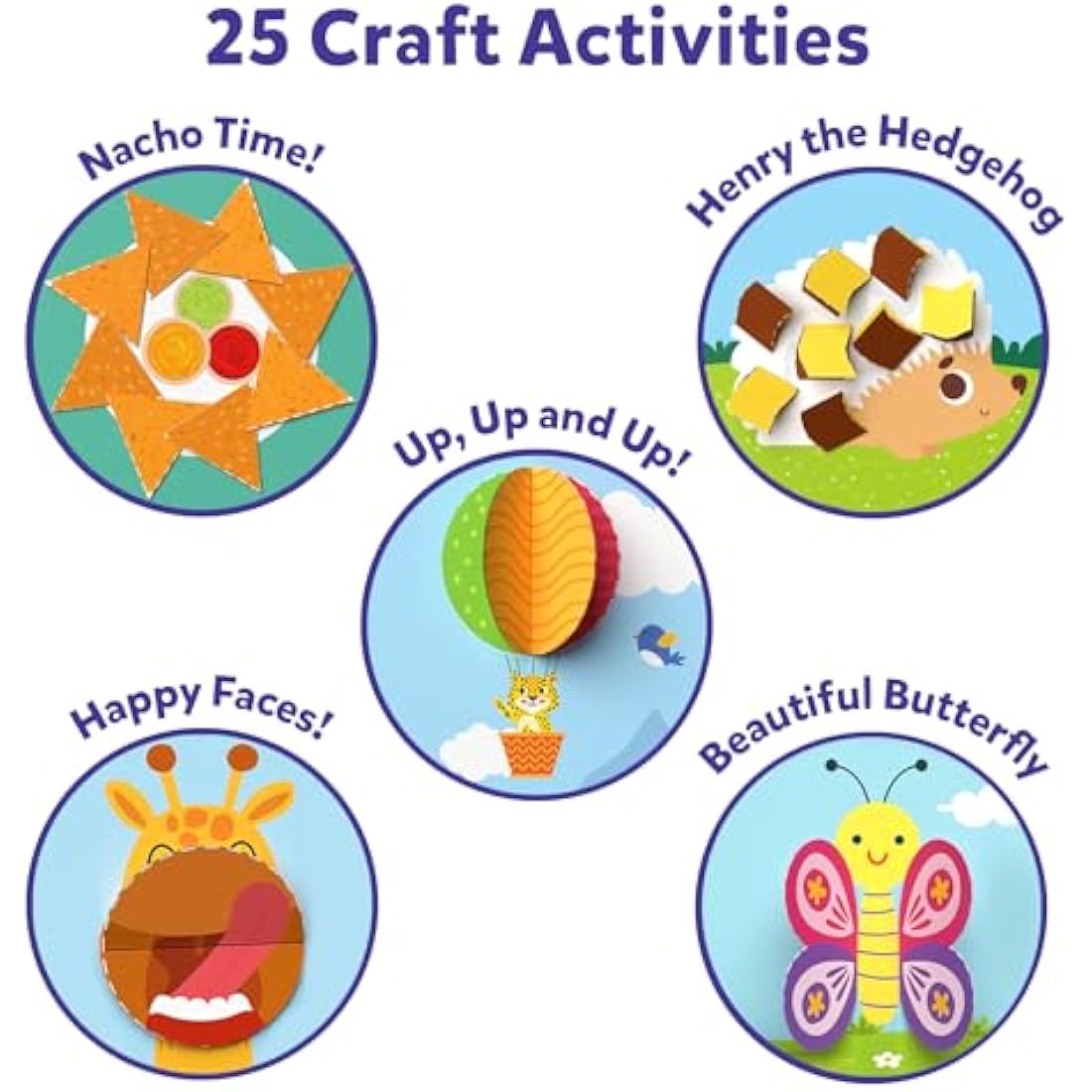 Skillmatics Scissor Skills Activity Book – 25 Fine Motor Craft Activities