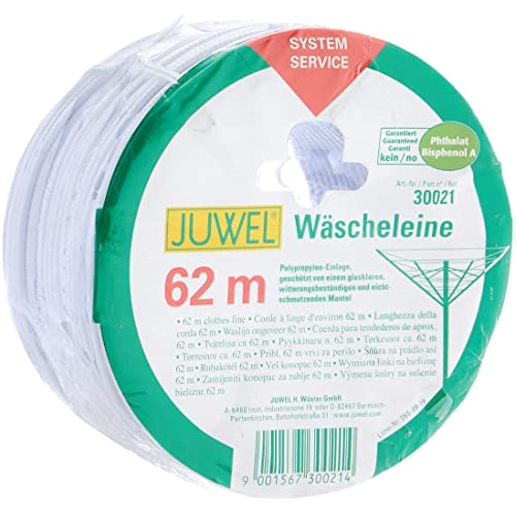 Juwel 62m Washing Line – Weather-Resistant Rotary Dryer Replacement