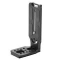 VOANZO Quick Release L-Bracket Vertical L Bracket With Quick Release Plate 1/4 In Screw DSLR Camera L Type Bracket L Shaped Gimbal Quick Release - image 1