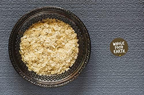 Wholefood Earth Nutritional Yeast Flakes with B12 – Vegan & GMO Free, 1kg
