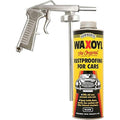 Hammerite WaxOyl Black Rust Proofing 1L Schutz Can with Application Gun