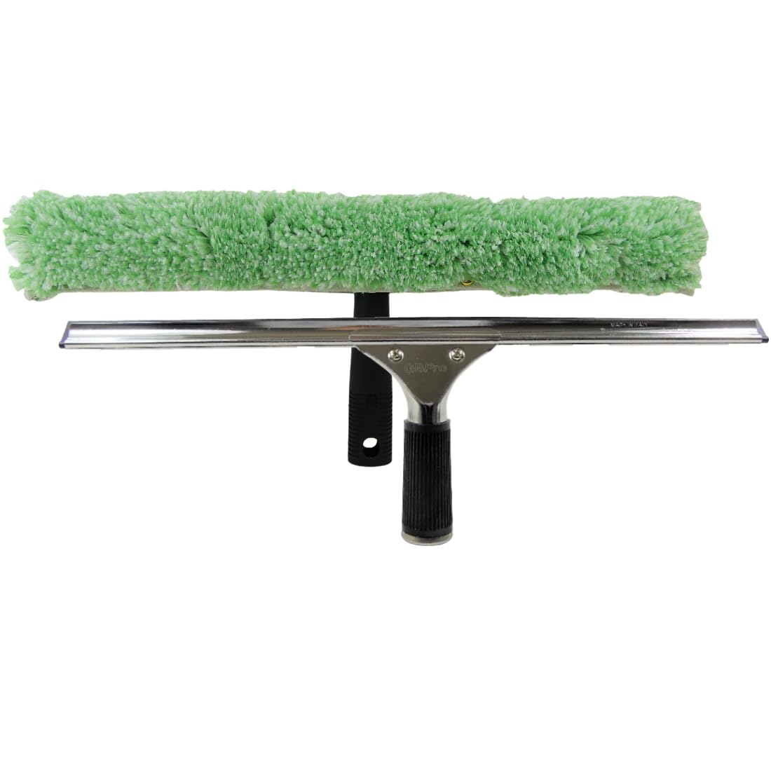 GBPro 45cm Window Squeegee Set – Stainless Steel Wiper & T-Bar Sleeve