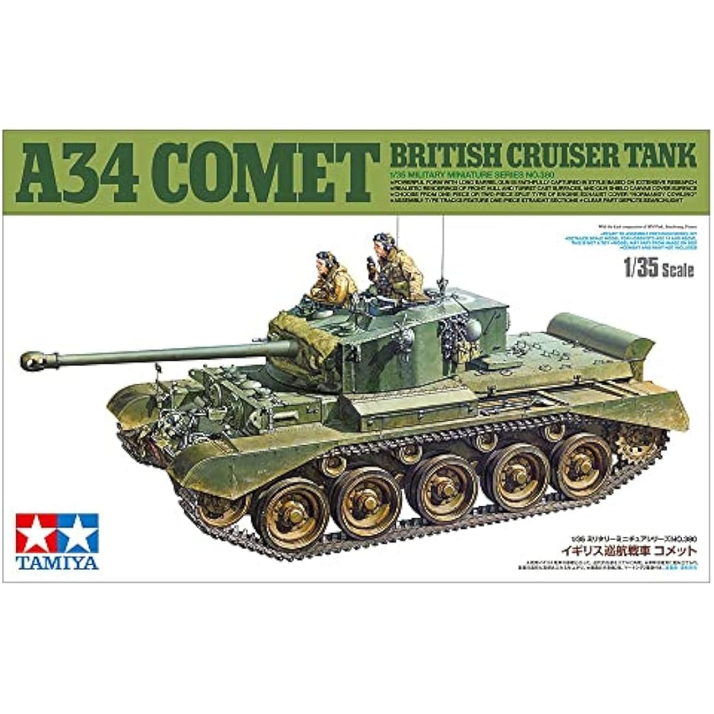 Tamiya 35380 British Cruiser Tank Comet A34 – 1:35 Scale Model Kit