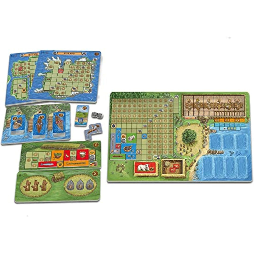 Z-Man Games A Feast for Odin - Viking Strategy Board Game