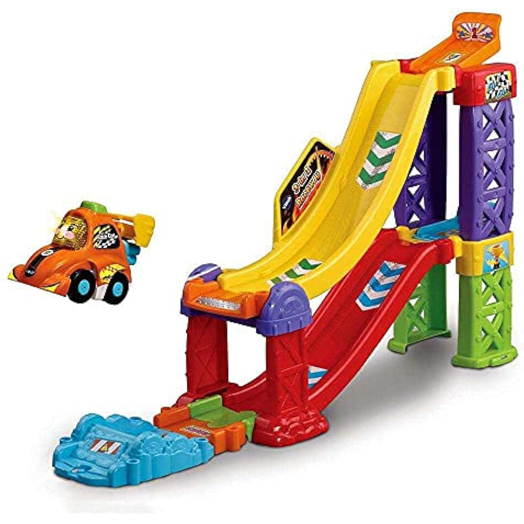 VTech Toot-Toot Drivers 3-in-1 Raceway – Interactive Toy Car Track