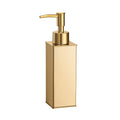 BGL Gold Soap Dispenser – Square Stainless Steel Refillable Pump