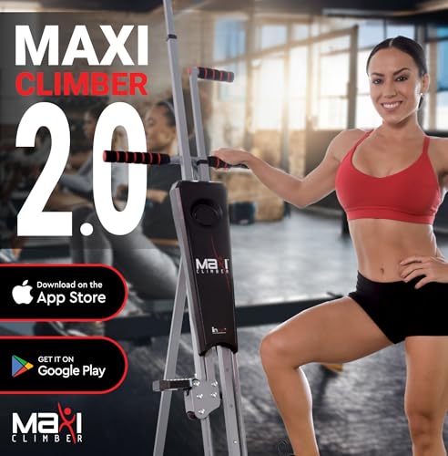 MaxiClimber Vertical Climbing Machine – Full Body Cardio Home Gym