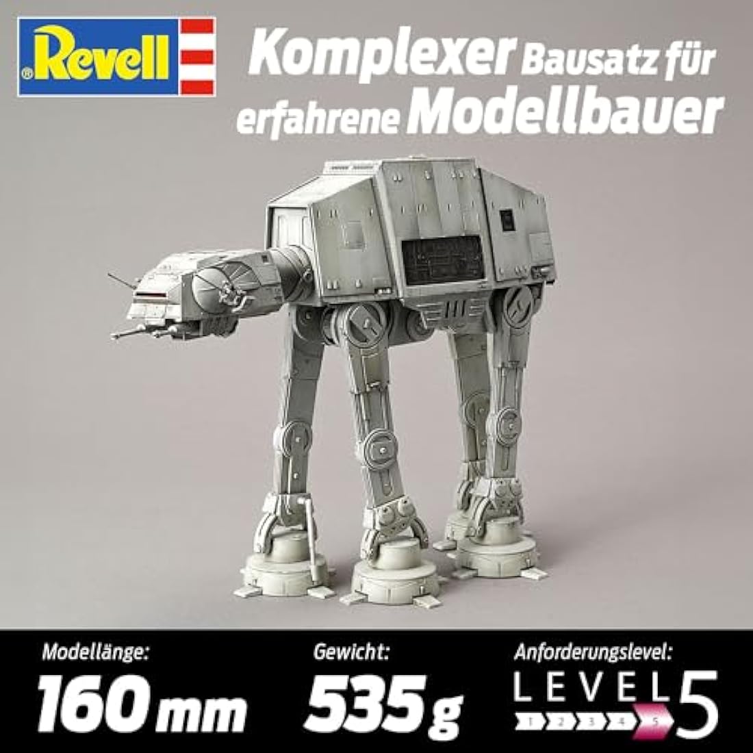 Bandai AT-AT Walker 1:144 Scale Model Kit – Pre-Coloured Click System