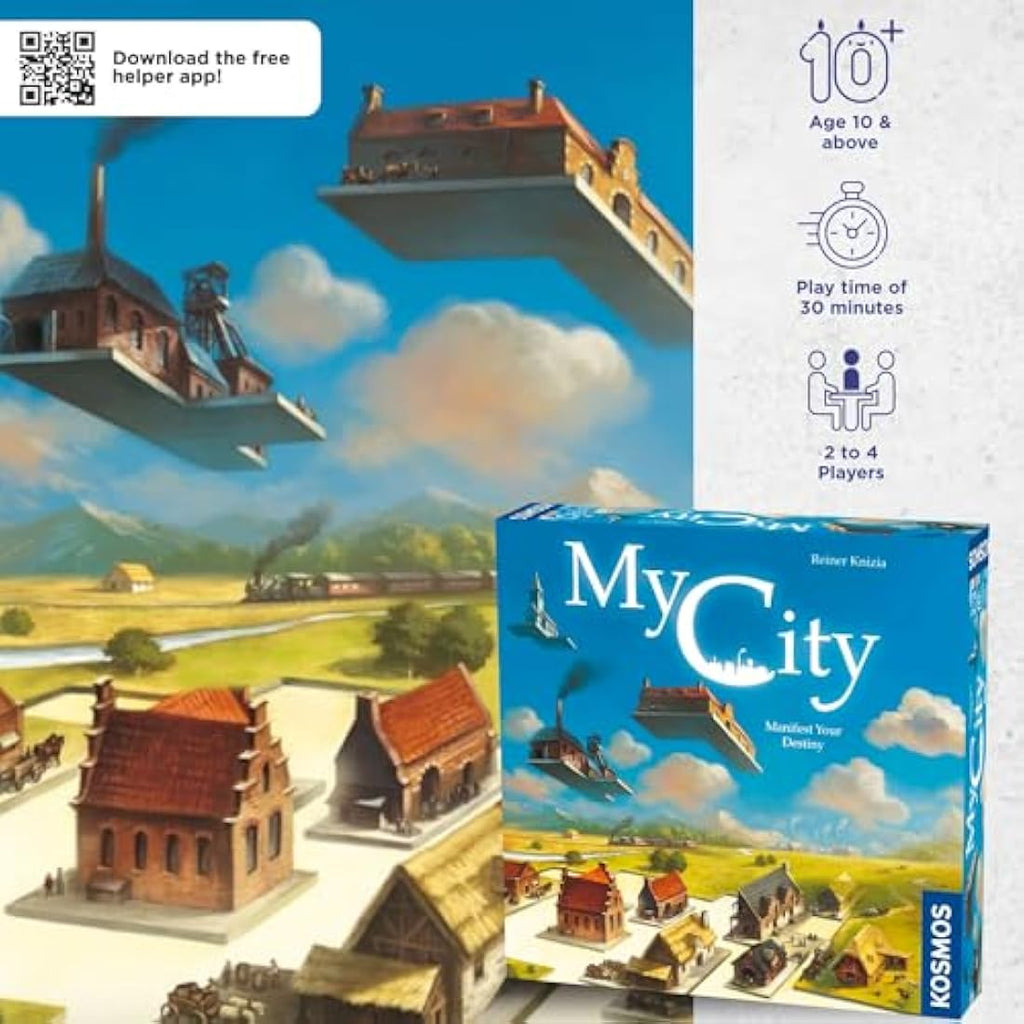 Thames & Kosmos My City: Manifest Your Destiny Legacy Board Game