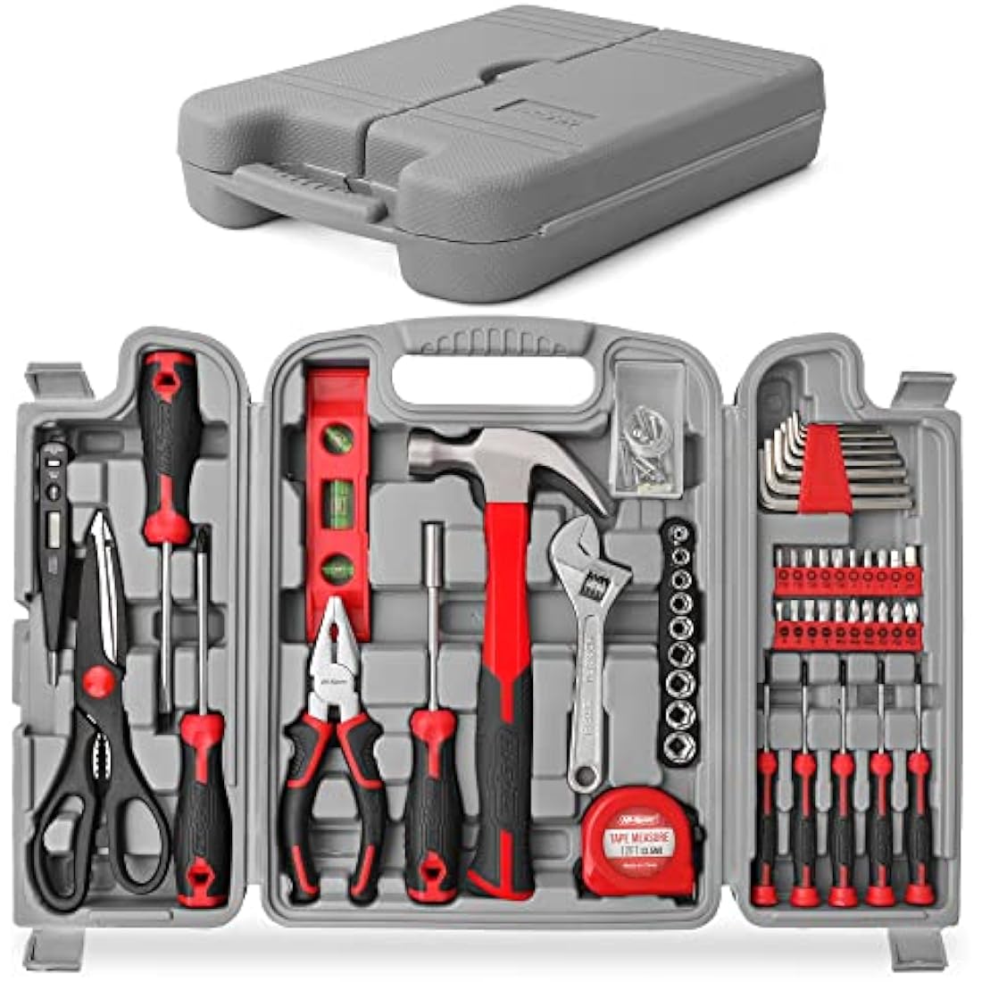 Hi-Spec 54pc Home & Office DIY Tool Kit – Essential Hand Tool Set