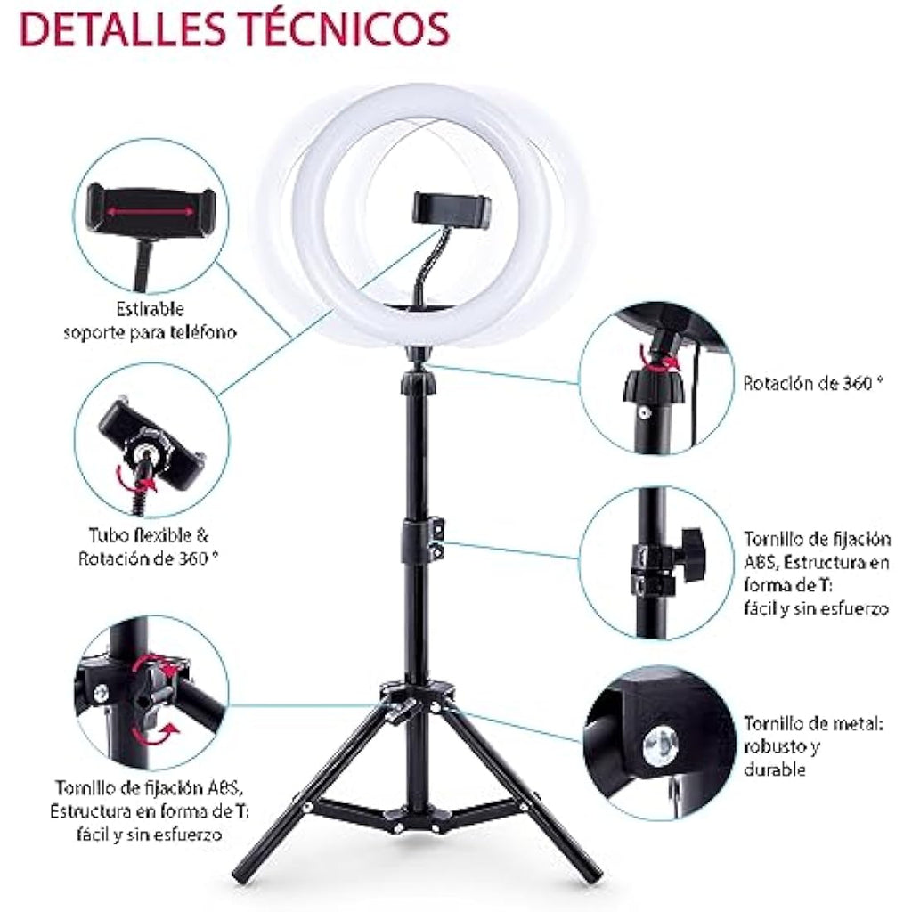 Canal Toys Video Studio Creator Kit – Ring Light & Green Screen – INF 001