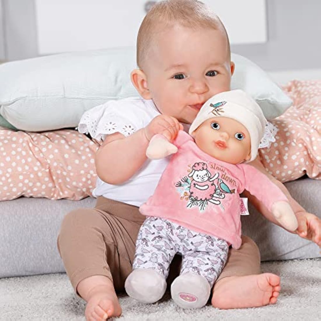 Baby Annabell Sweetie 30cm Soft Bodied Doll with Integrated Rattle