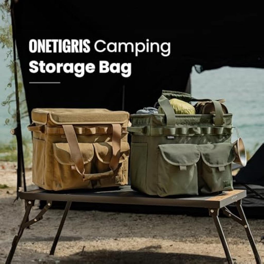 OneTigris 25L Tactical Camping Storage Bag | 1000D Collapsible Tote