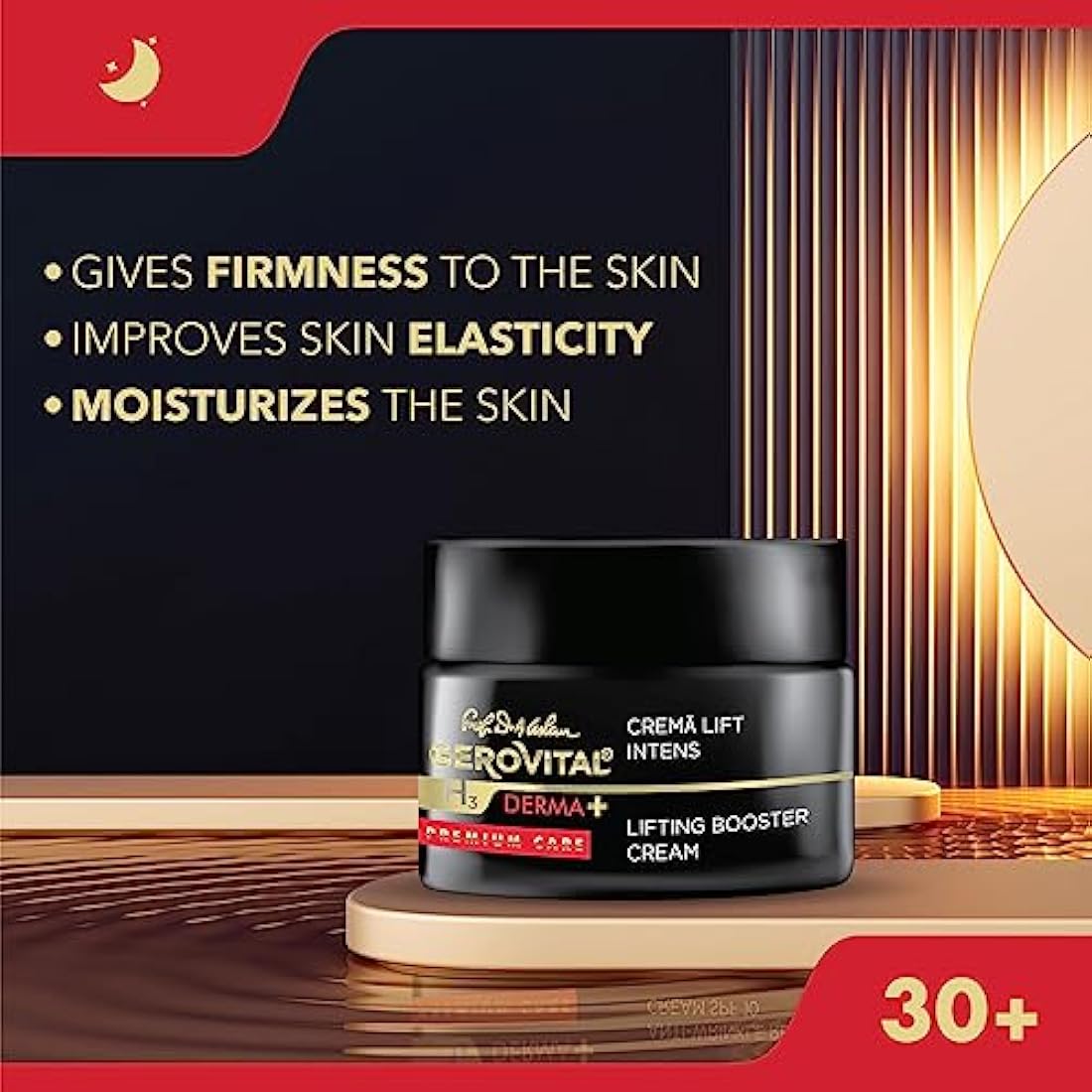 Gerovital H3 Derma+ Intensive Lifting Night Cream - Firming & Elasticity