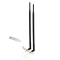 Superbat 12dBi Dual Band WiFi Antenna Kit with RP-SMA Cable & Bracket