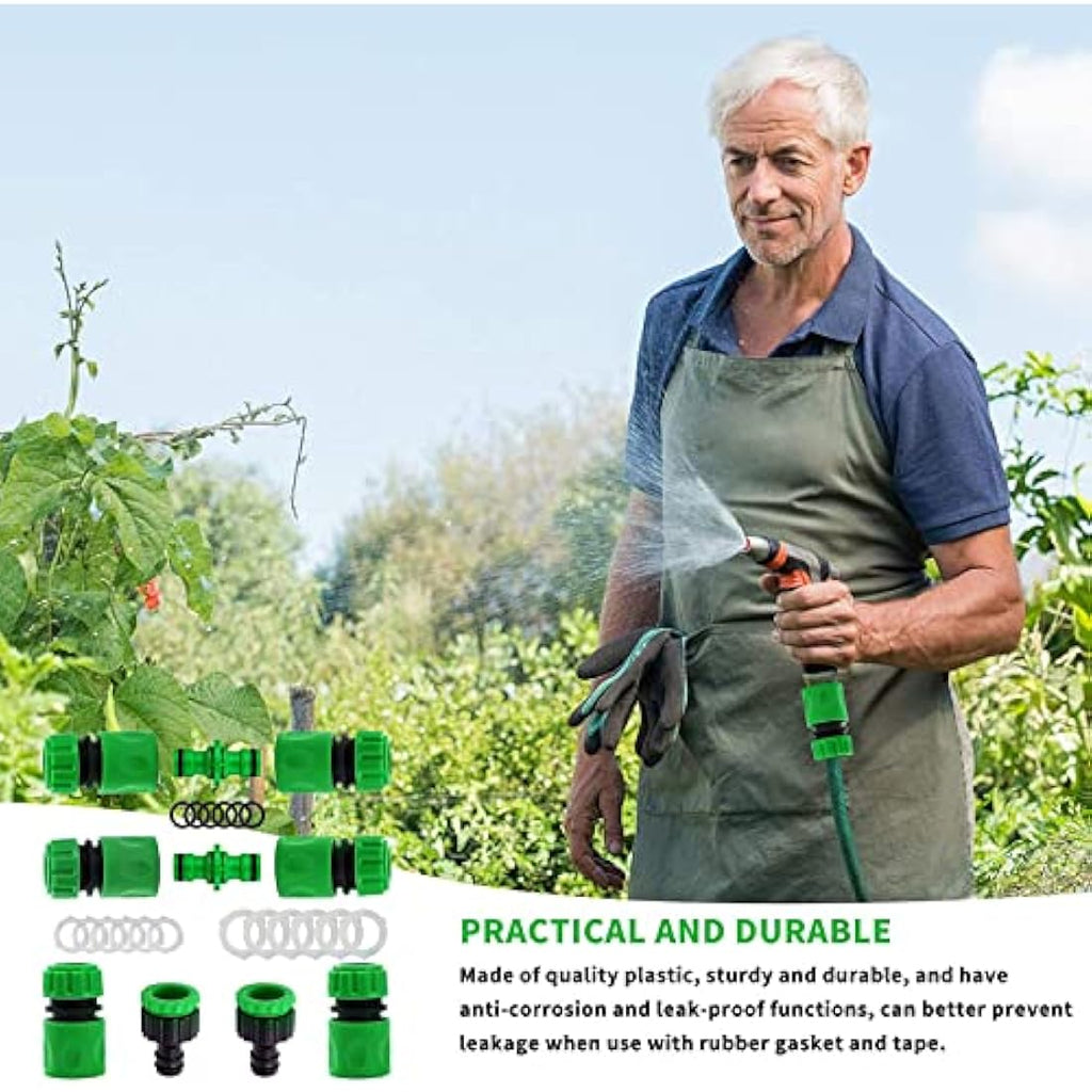 10Pcs Garden Hose Connector Kit | ABS Quick Pipe Fittings