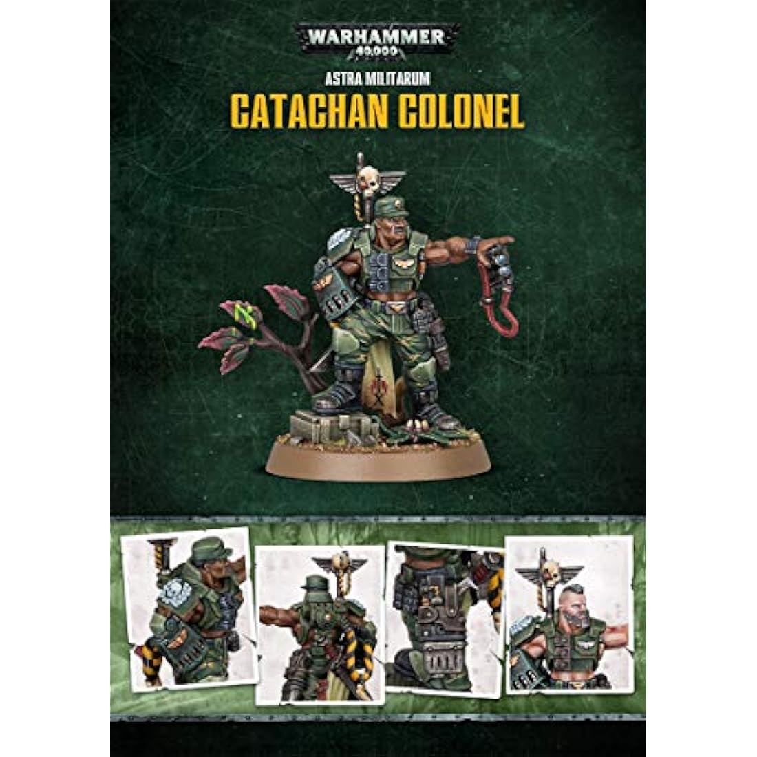 Warhammer 40K Astra Militarum Catachan Colonel Store Anniversary Miniature