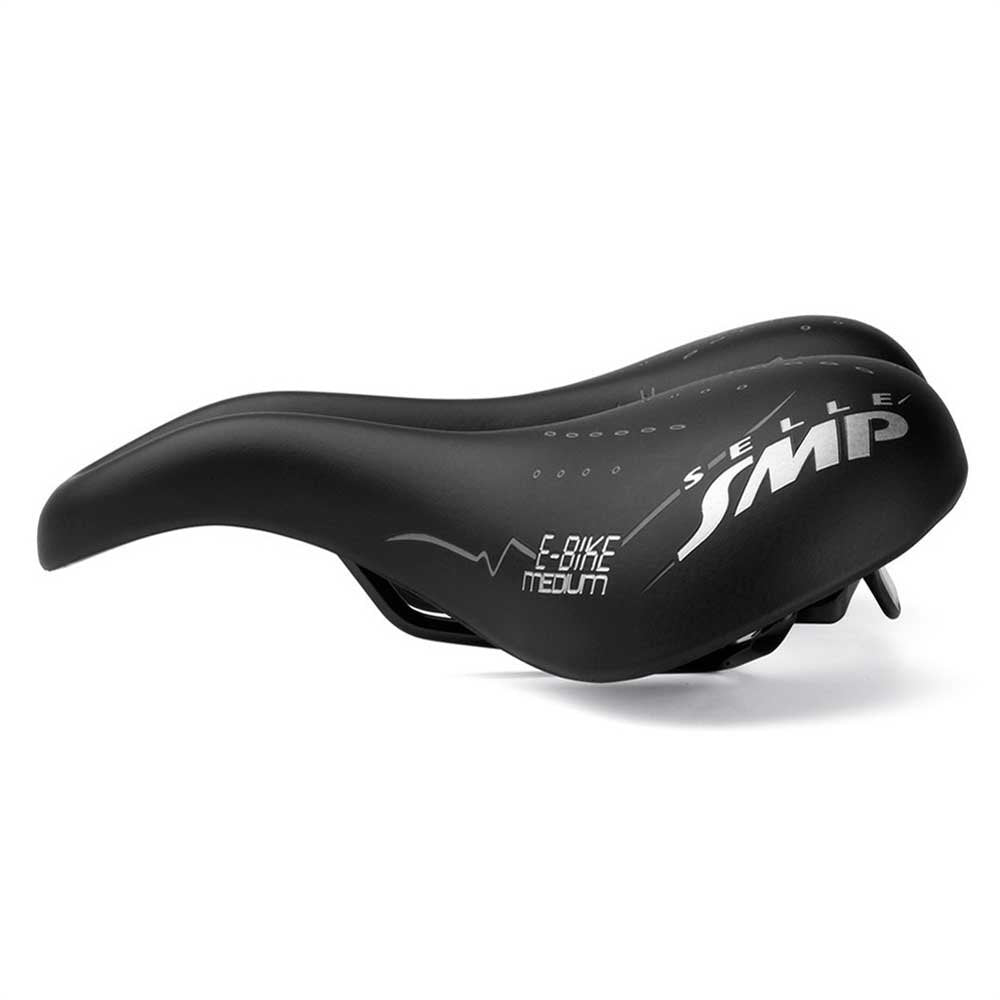 Selle SMP E-Bike Saddle – Ergonomic Soft Polyurethane Seat, Black