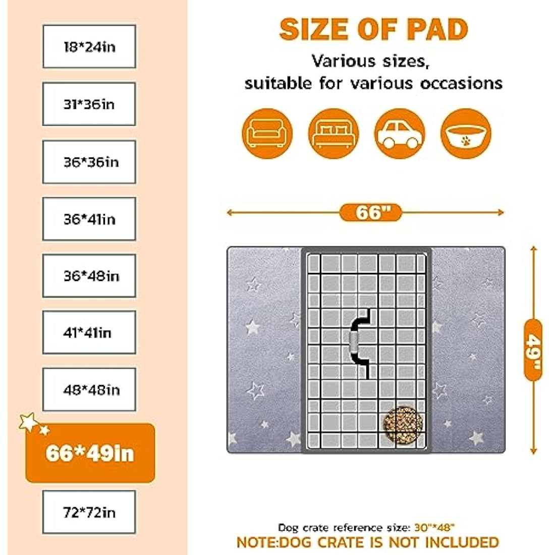 Washable Puppy Pads – Extra Large Waterproof Reusable Dog Mat