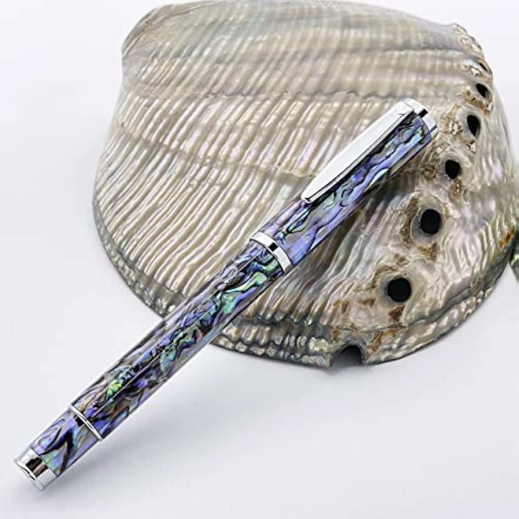LACHIEVA LUX Abalone Sea Shell Rollerball Pen – Luxury Writing Gift