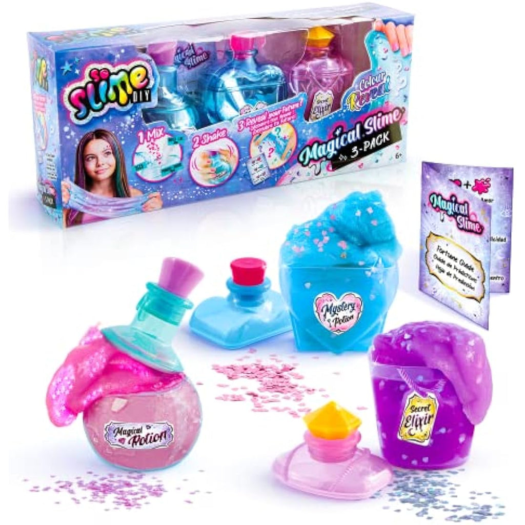 Magical Slime DIY 3-Pack – Colour Reveal Potion Shakers