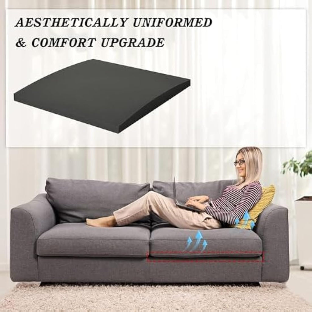 TANYOO Sofa Cushion Support for Sagging Seats – High Density Foam 2-Pack