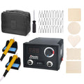 Afantti Professional Wood Burning Kit – Dual Pen Pyrography Machine with 30 Nibs