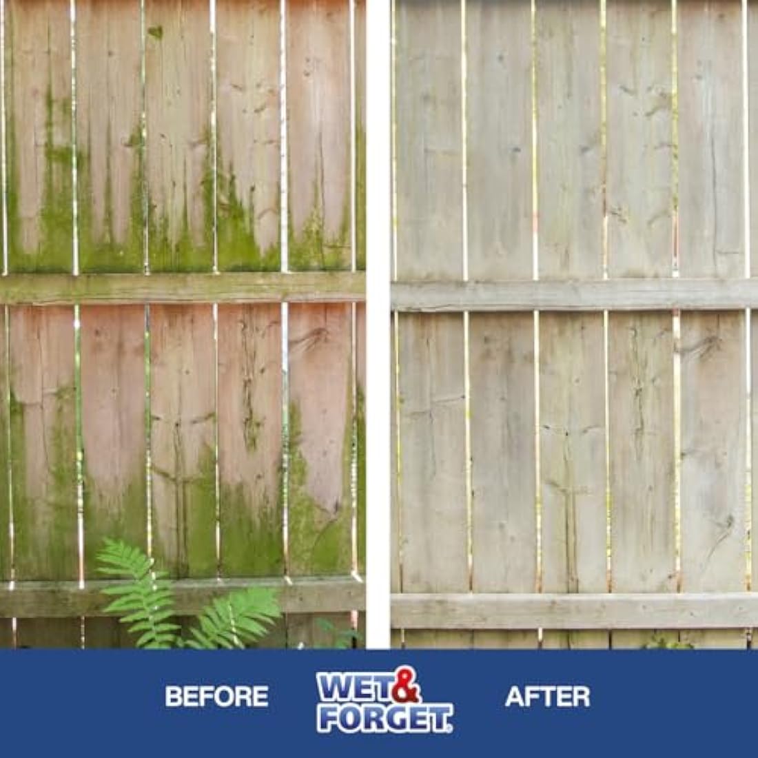 Wet & Forget Outdoor Cleaner – Mould, Lichen & Algae Remover, 5L