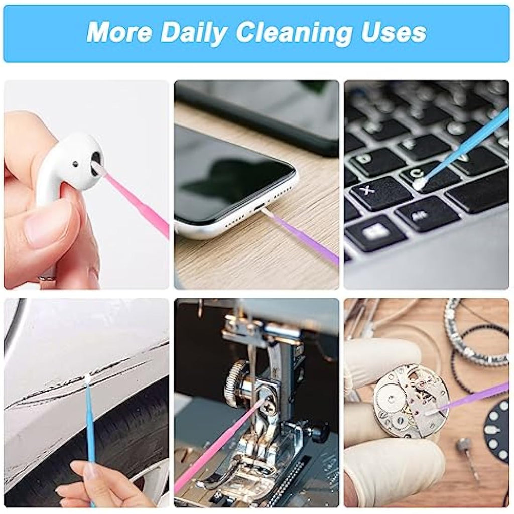 Shintop 300pcs Micro Applicator Brushes | Disposable Eyelash & Dental Tips