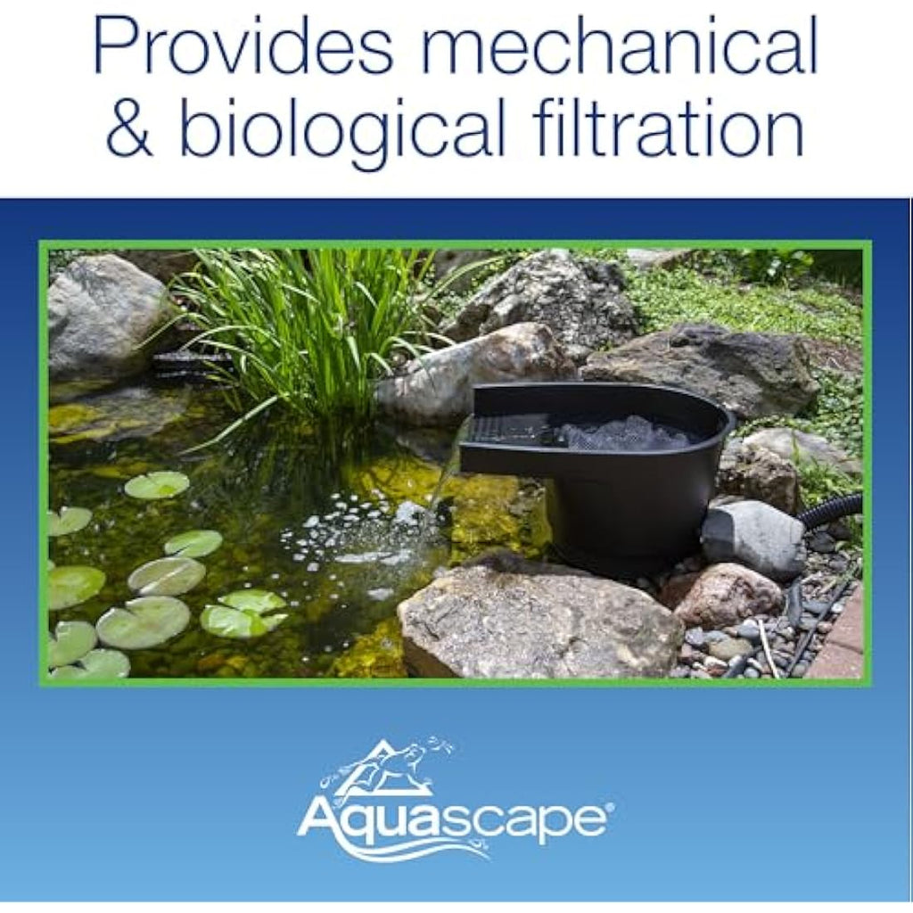 Aquascape Pond Filter and Waterfall Spillway - Biological Filtration