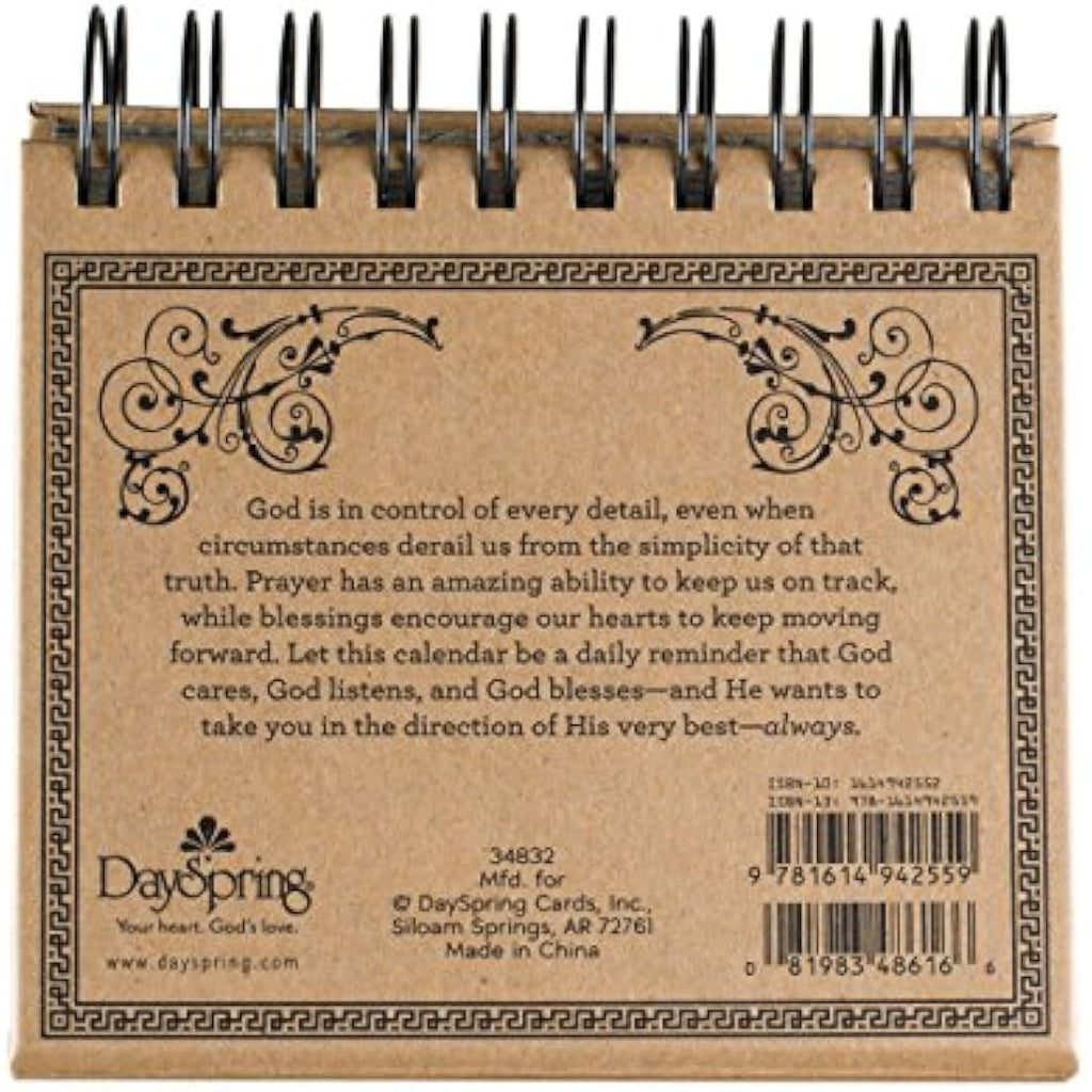 DaySpring Perpetual Calendar – Large Print Prayers and Blessings