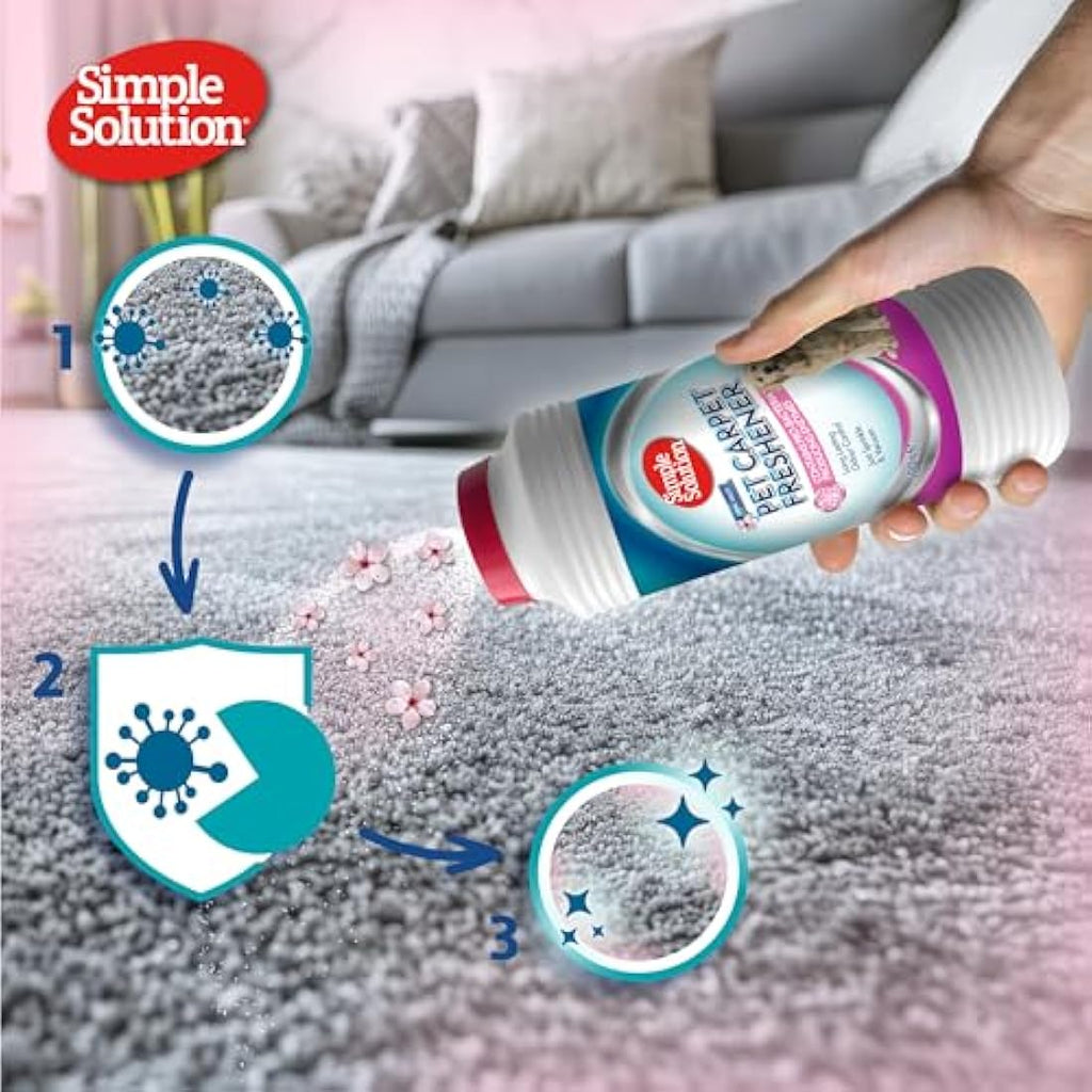 Simple Solution Pet Carpet Freshener – Enzymatic Odour Neutraliser 500g