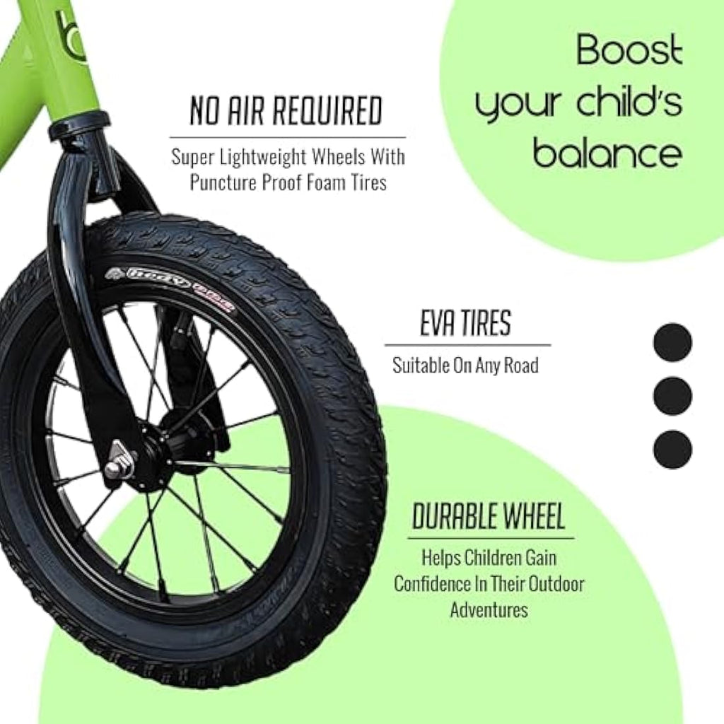 Banana Bike Lightweight Balance Bike for Kids Ages 2-5 | 12 Inch Wheels