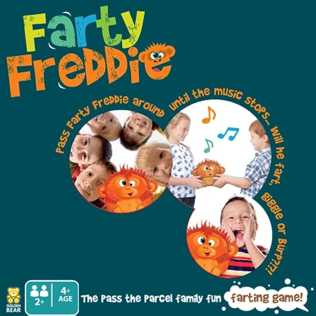 Farty Freddie Fart Machine & Pass the Parcel Game by