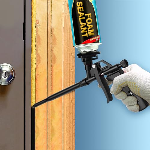Preciva Professional Expanding Foam Gun – Heavy Duty Spray Applicator
