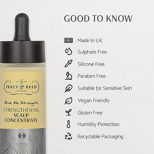 Percy & Reed Give Me Strength Scalp Concentrate – Vegan Hair Serum 50ml
