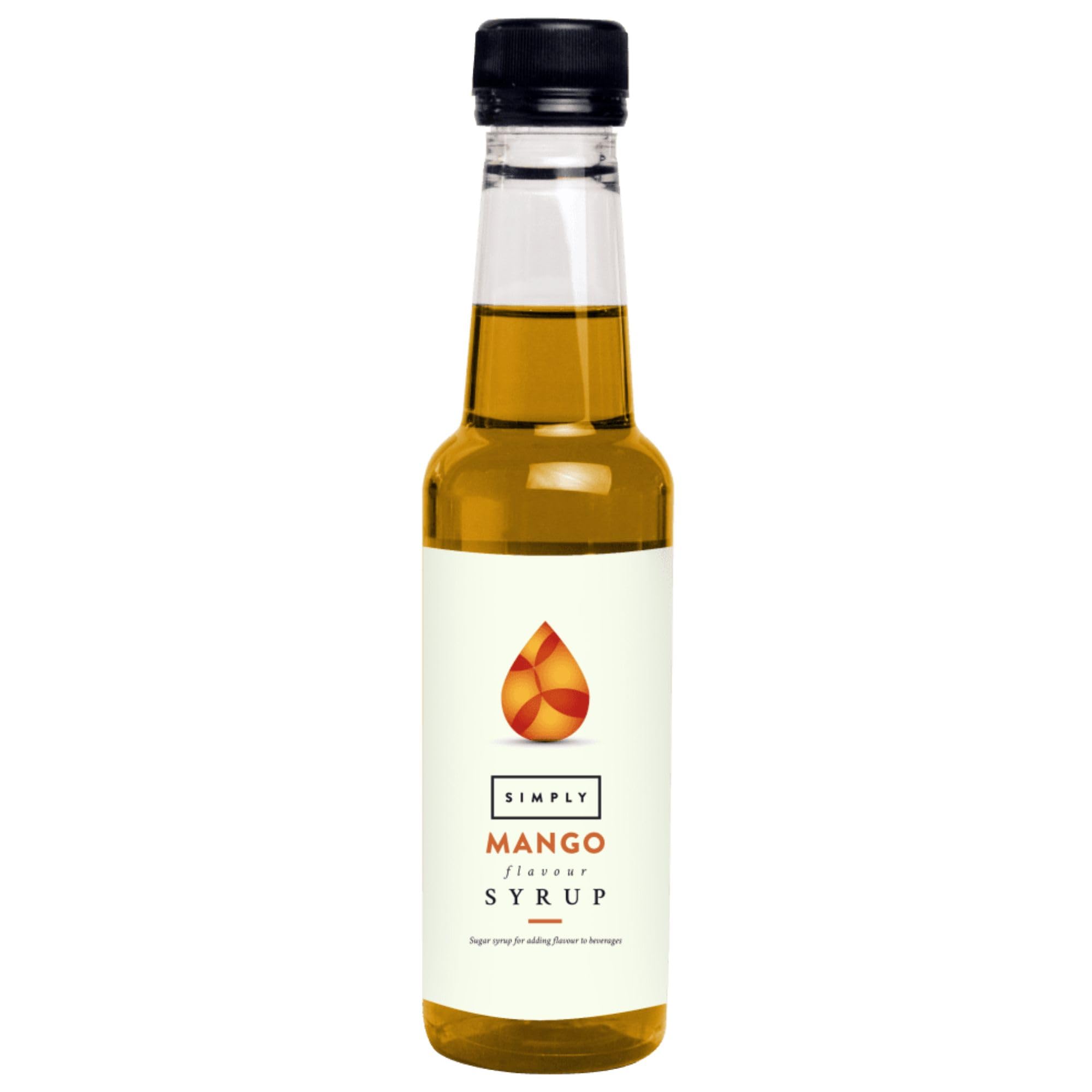 Simply Mango Syrup – Vegan & Nut Free Coffee and Cocktail Mixer (250ml)