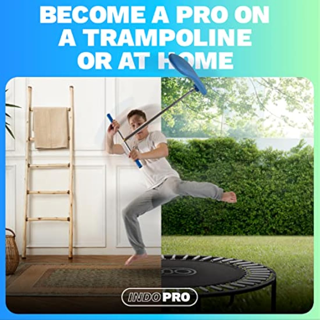 INDO Pro Trick Scooter – Lightweight Stunt Scooter for Trampolines